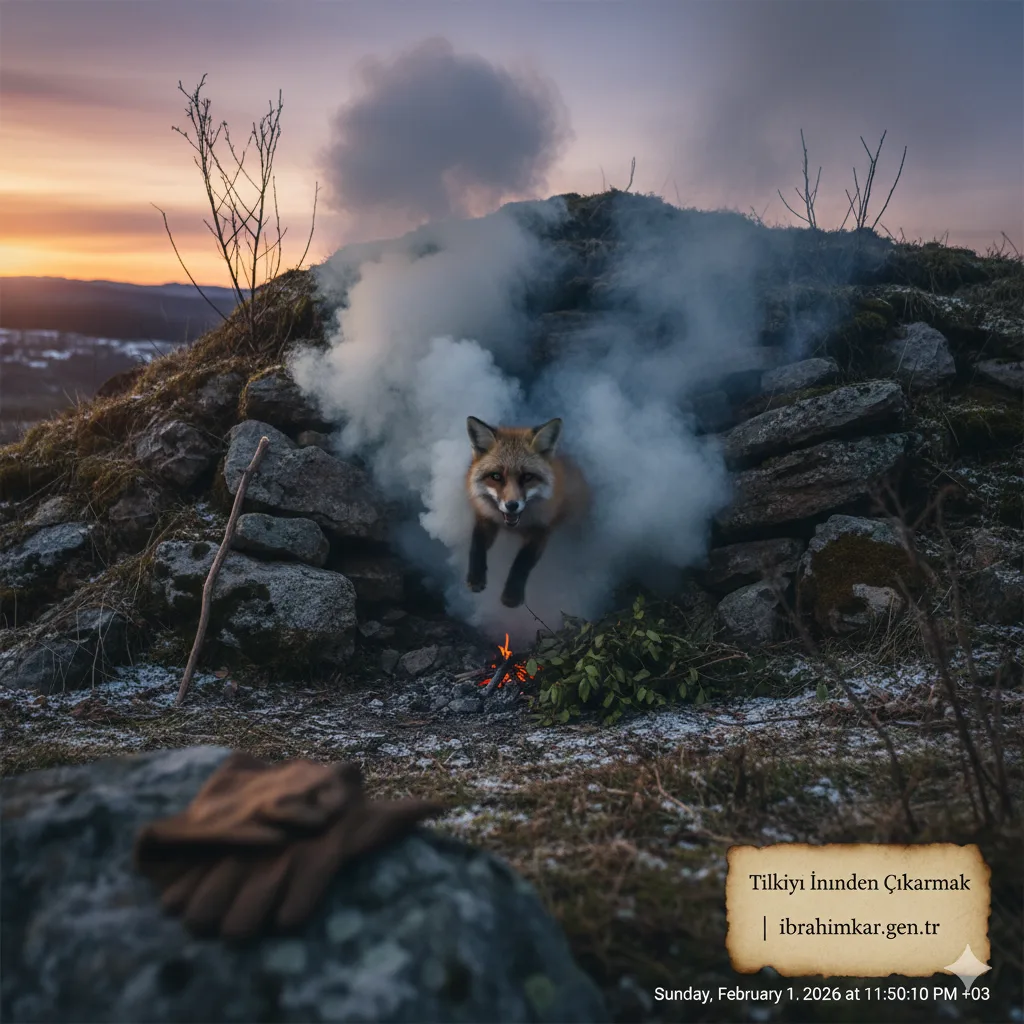 Tilkiyi İninden Çıkarmak: Kurnazlığın Bile Bir Zaafı Vardır